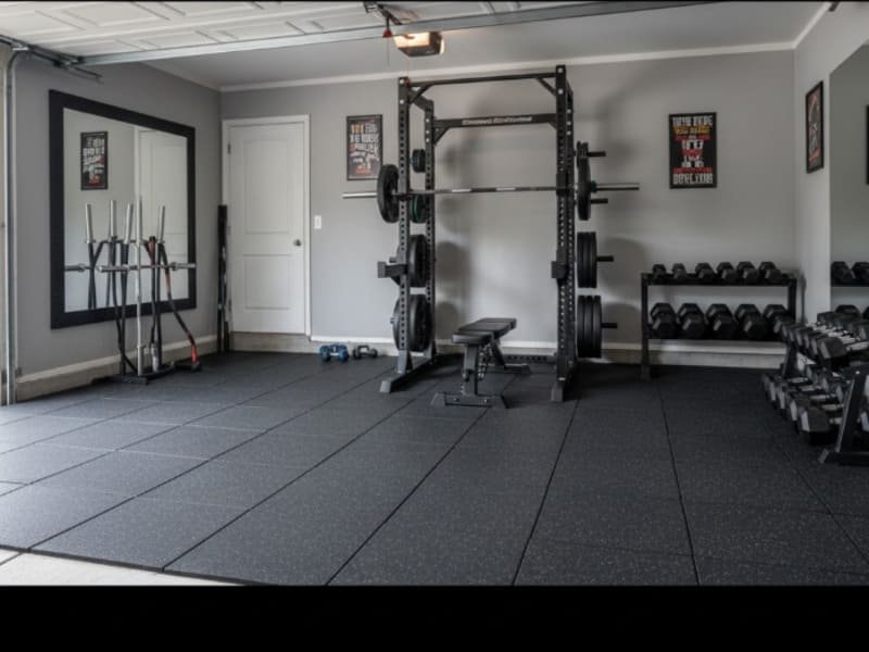 Übersicht über schräge Garagenböden